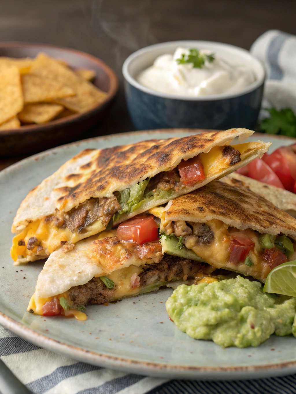 Cheeseburger Quesadilla Recipe