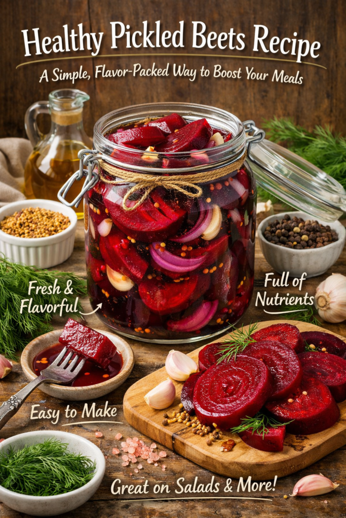 Healthy Pickled Beets Recipe